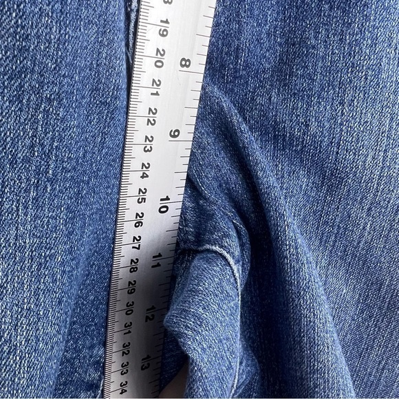 5/$25 Gloria Vanderbilt skimmer crop jeans size 14 - Picture 8 of 9